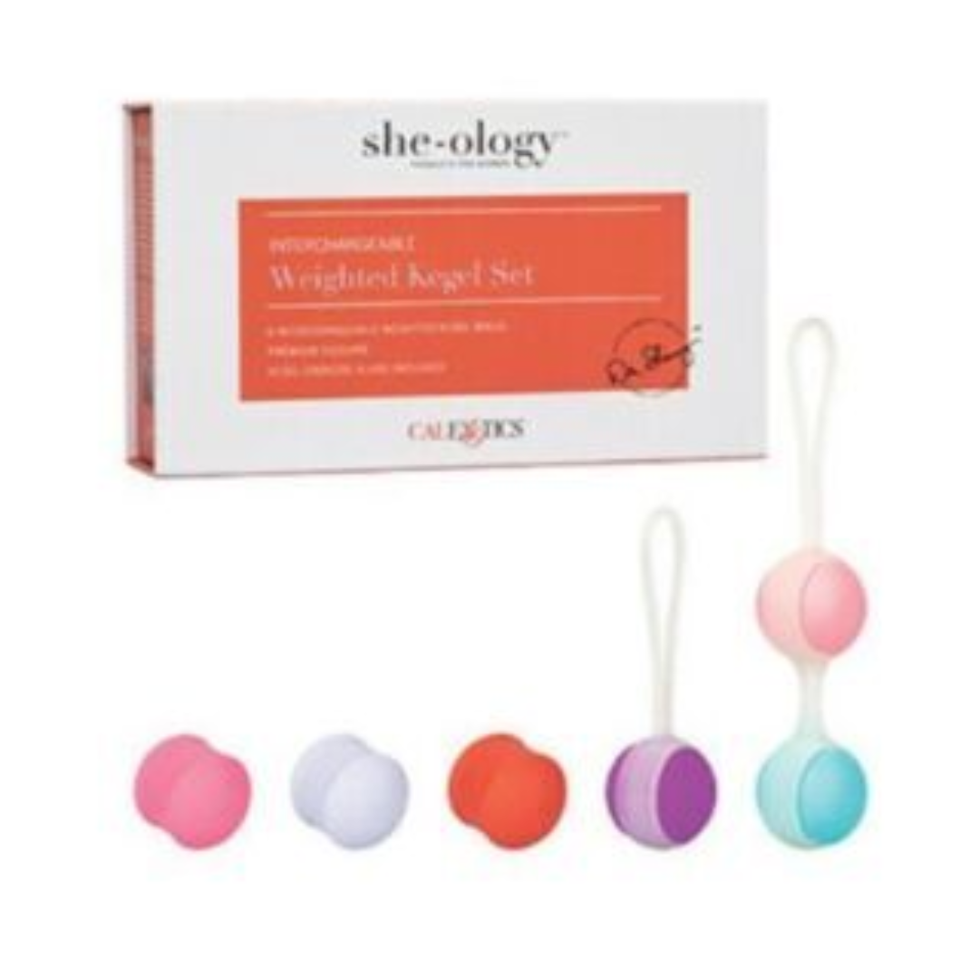 Cal Exotics She-ology Weighted Kegel Kit