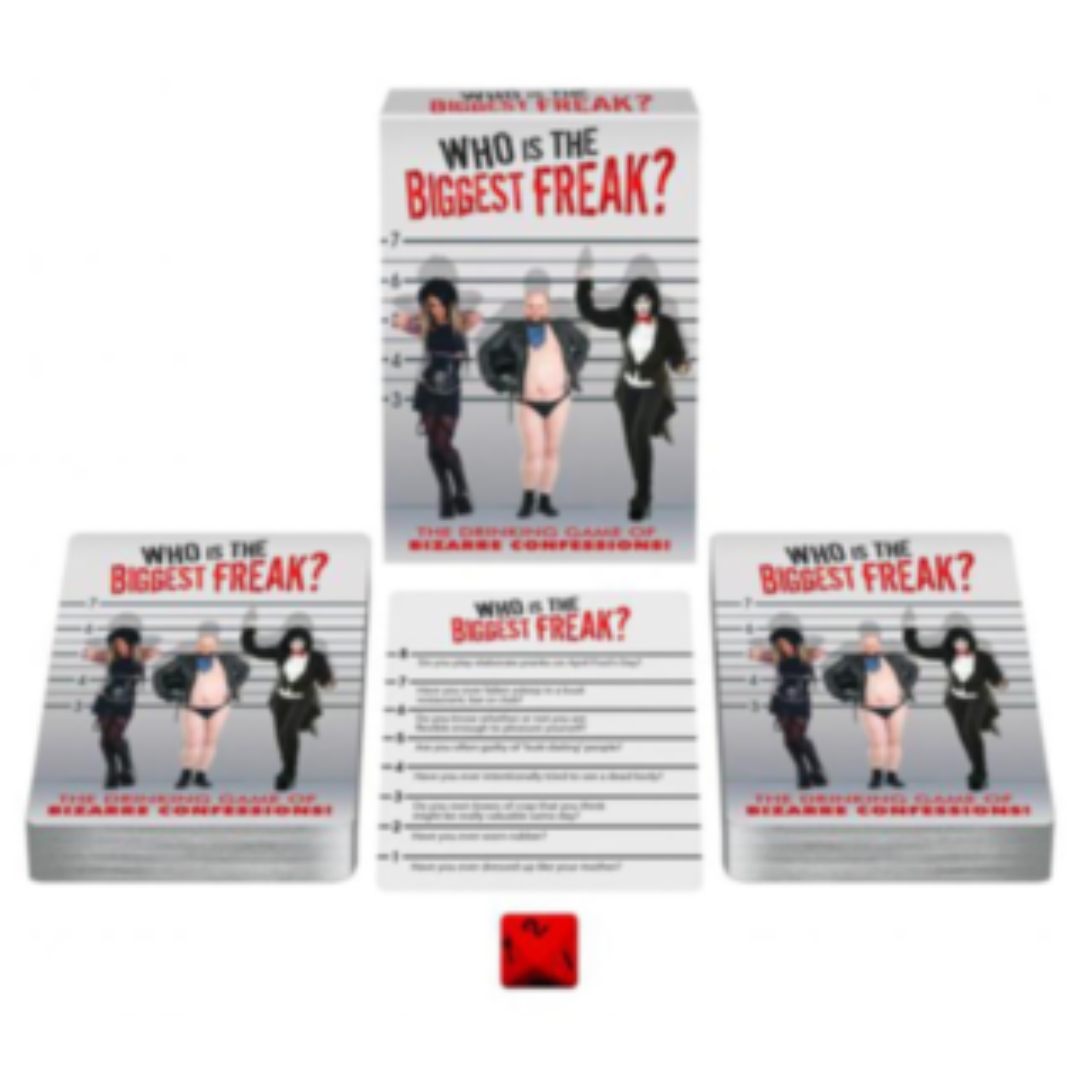 Game Night, Unleashed: "Who Is The Biggest Freak" Card Game