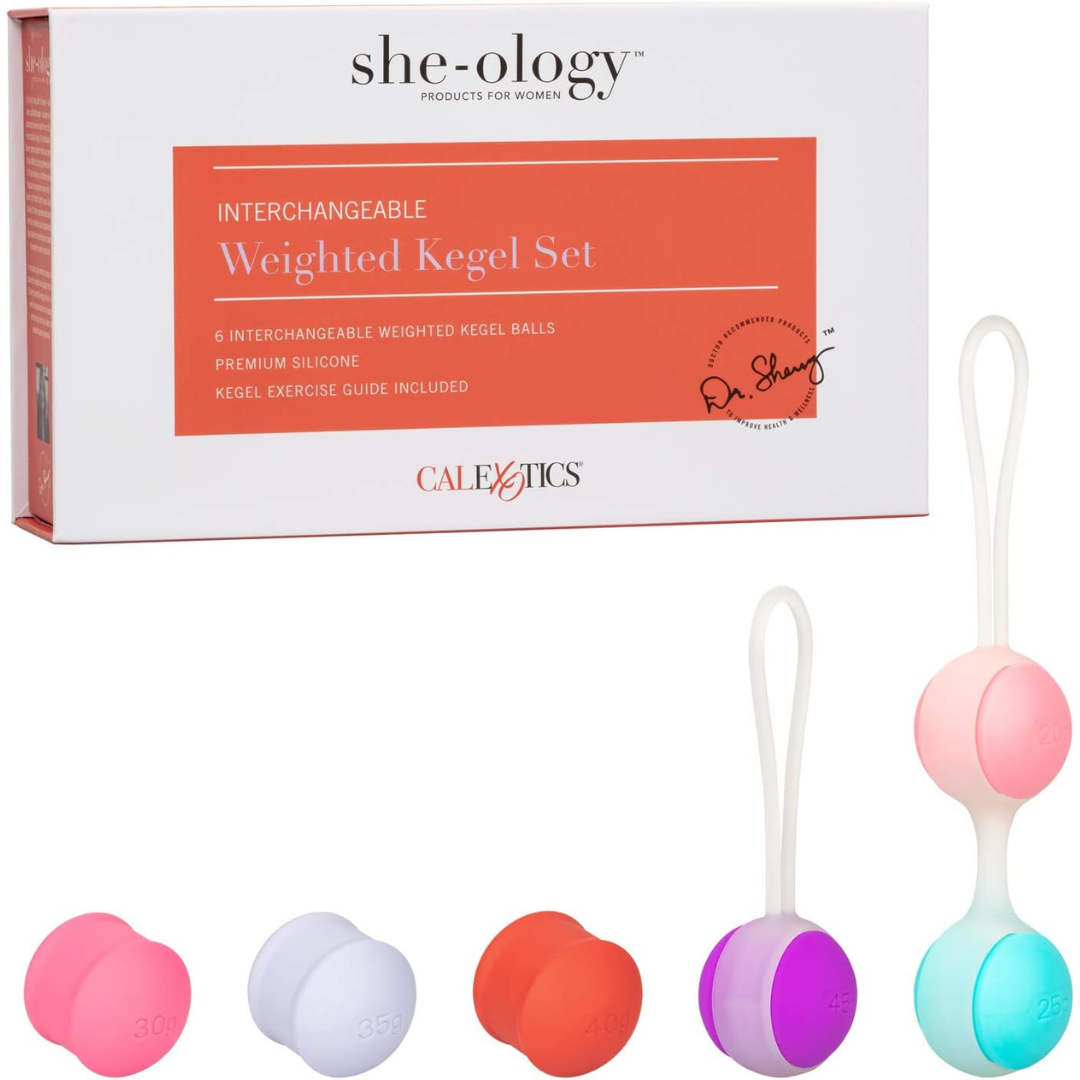 Cal Exotics She-ology Weighted Kegel Set